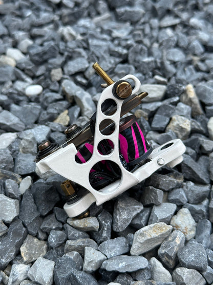 White Pink zebra Liner
