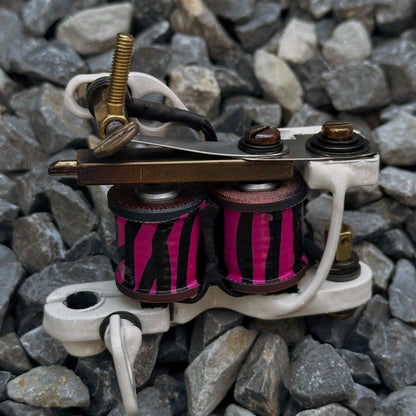 White Pink zebra Liner