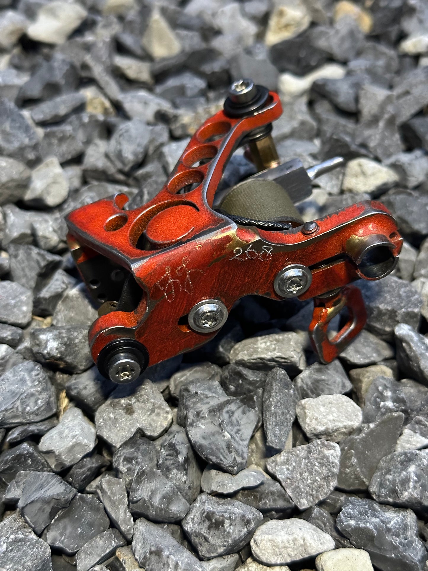 Traditional Moon Liner handmade coil tattoo machine by Jerrrroen – photo 6